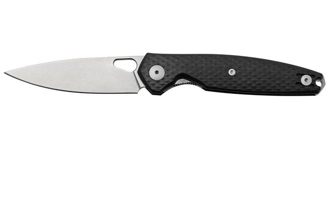 Imagen para GiantMouse ACE REO Black G10 Stonewashed Magnacut, navaja