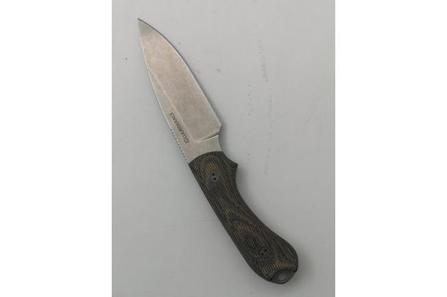 Image pour Bradford Knives Guardian 3, 3S-109-MC, 3D Camo Micarta, CPM-Magnacut, Sabre Grind, Stonewash Finish, couteau fixe