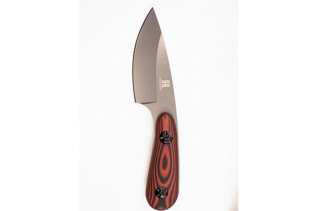 Bild für Rough Ryder Red Black G10 Fixed Blade RR2163 feststehendes Messer