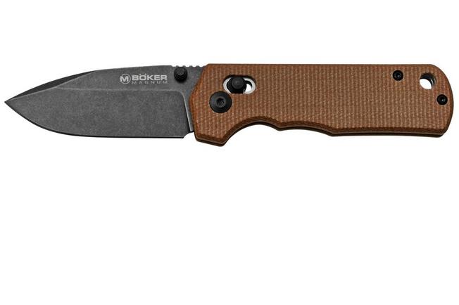 Bild für Böker Magnum Rockstub 01SC710 Brown Micarta, Taschenmesser