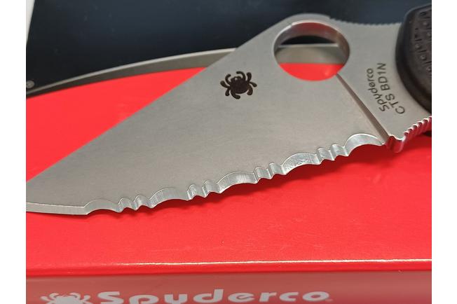Bild für Spyderco Para 3 Lightweight C223PBK FRN CTS-BD1N Taschenmesser mit Wellenschliff