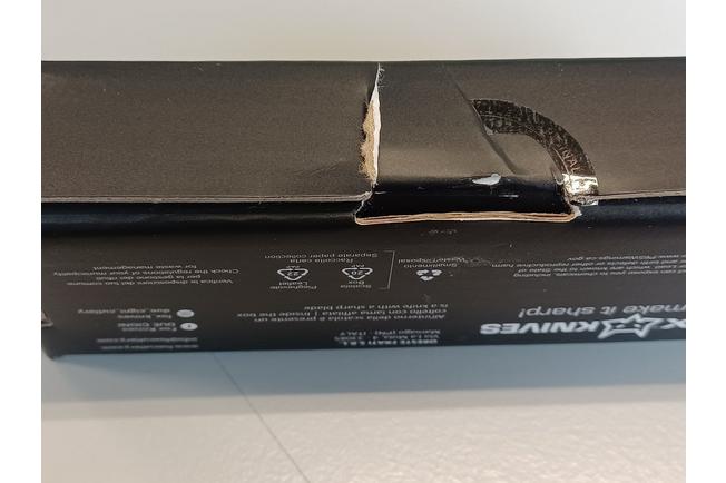 Bild für Fox Knives Anzu FX-560-ALBR CPM MagnaCut Black PVD, Aluminium Bronze Taschenmesser, Les George Design