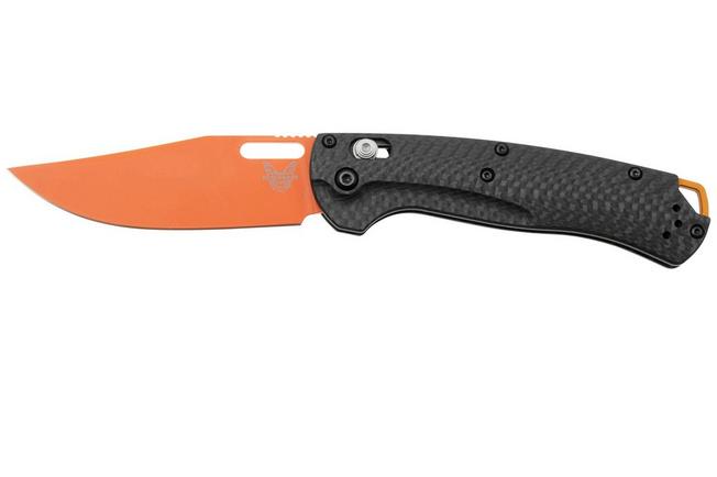 Bild für Benchmade Taggedout 15535OR-01, Magnacut, Carbon, Jagd-Taschenmesser