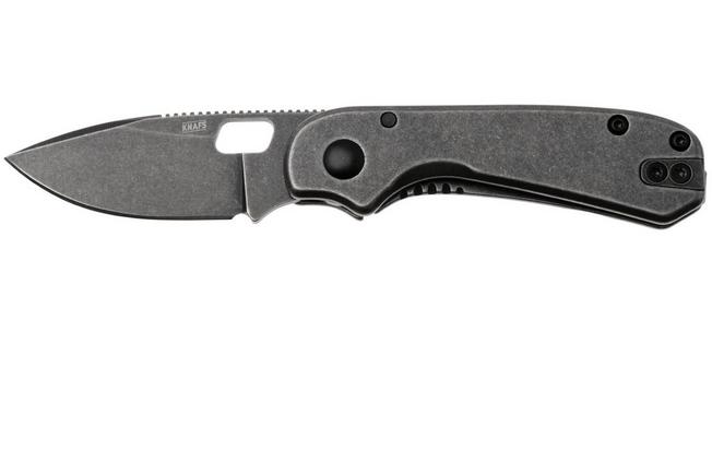 Bild für Knafs Lander 5 KNAFS-00325 Blackwashed 8CR14MoV, Black Stonewash Stainless Steel, Taschenmesser