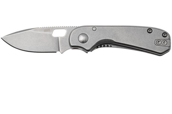 Bild für Knafs Lander 5 KNAFS-00396 Stonewashed 8CR14MoV, Gray Stonewash Stainless Steel, Taschenmesser