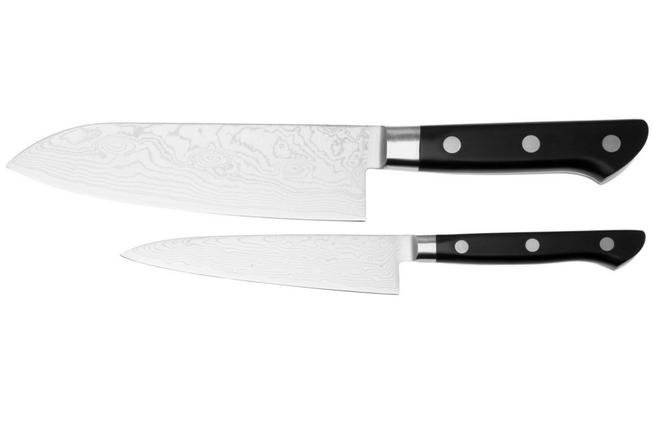 Bild für Tojiro Pro PRO63-GIFTSET, 63-Lagen, Damascus/VG10, 2-teiliges Messerset