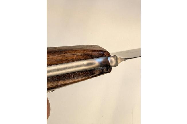 Image for Fox Knives Fenix FX649-SA Niolox, Santos Wood, hunting knife, Yevgeny Khokhlov design