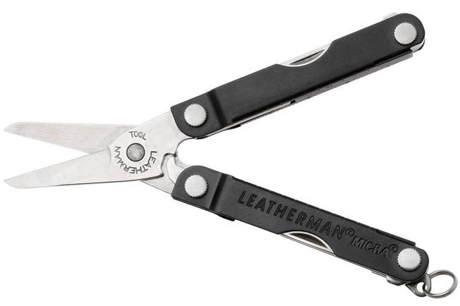 Image for Leatherman Micra Jet Black 833179 keychain multitool
