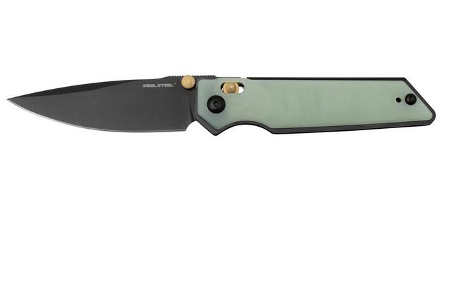 Bild für Real Steel Sacra, 7711NB Natural G10, K110 Black, Taschenmesser