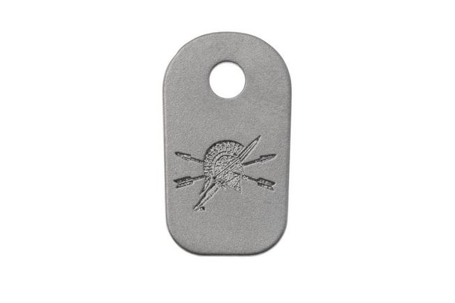 Image for Spartan Blades Spartan Logo Filler Tab Titanium