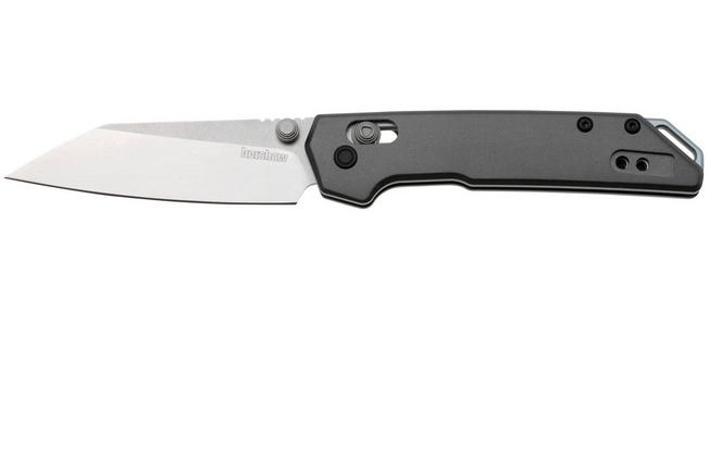 Bild für Kershaw Mini Iridium Reverse Tanto 2051R Satin D2, Gray Aluminium, Taschenmesser