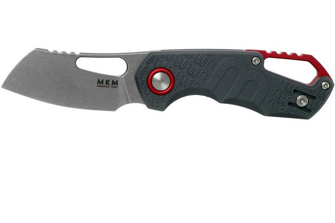 Bild für MKM Isonzo FX03-2PGY Cleaver Wolf Grey FRN Taschenmesser, Jesper Voxnaes Design