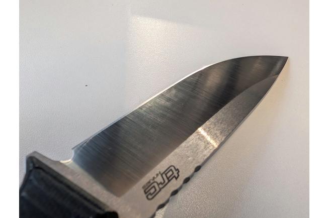 Bild für TRC Knives South Pole, Satin Magnacut, Black Canvas Micarta, Survivalmesser