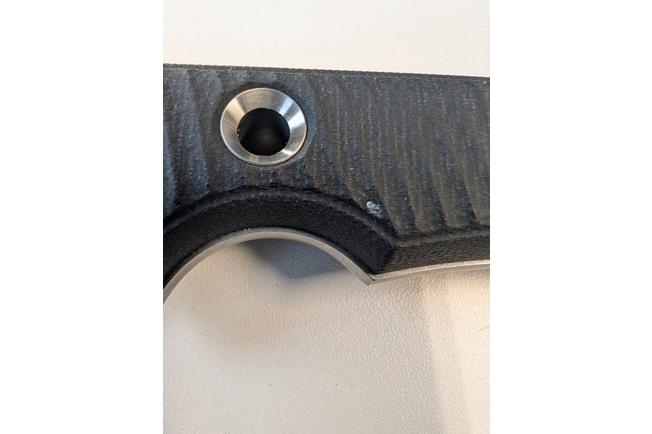 Bild für TRC Knives South Pole, Satin Magnacut, Black Canvas Micarta, Survivalmesser