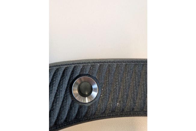 Bild für TRC Knives South Pole, Satin Magnacut, Black Canvas Micarta, Survivalmesser