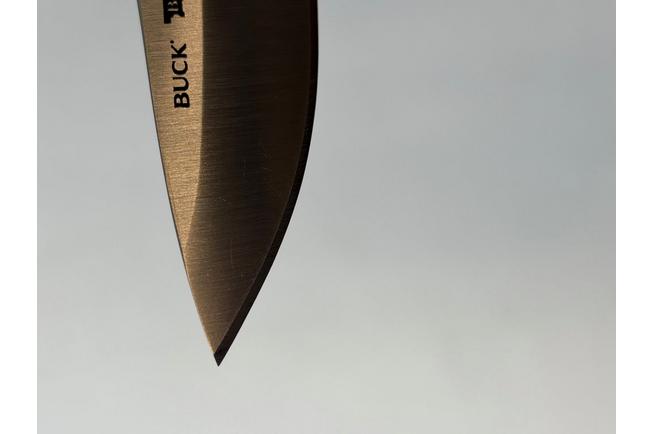 Image for Buck 790 Mini Range Elite 0790BKS Satin MagnaCut, Black Aluminum, pocket knife