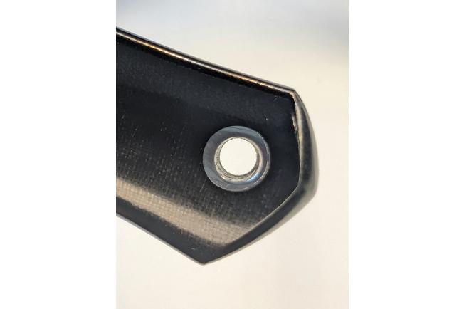 Bild für Casström No. 8 SFK Flat 12820, Black Micarta, Bushcraft Messer