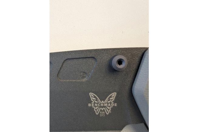 Bild für Benchmade P.S.K. 593BK CPM MagnaCut, Gray/Green G10, Outdoor-Taschenmesser