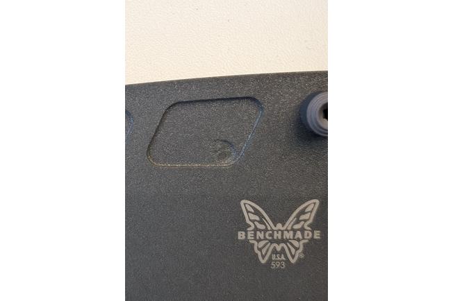 Bild für Benchmade P.S.K. 593BK CPM MagnaCut, Gray/Green G10, Outdoor-Taschenmesser