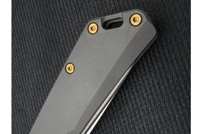 Bild für Real Steel Luna Boost 7071, Böhler N690, Titanium Framelock, Taschenmesser, Poltergeist Design