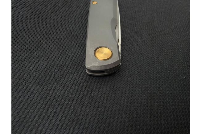 Bild für Real Steel Luna Boost 7071, Böhler N690, Titanium Framelock, Taschenmesser, Poltergeist Design