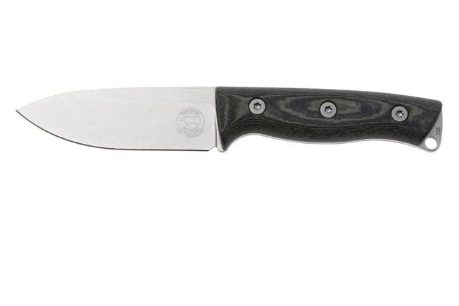 Image for White River Knives Ursus Cub UR35-LBO CPM MagnaCut, OD-Green Linen Micarta bushcraft knife, Kydex sheath with firesteel