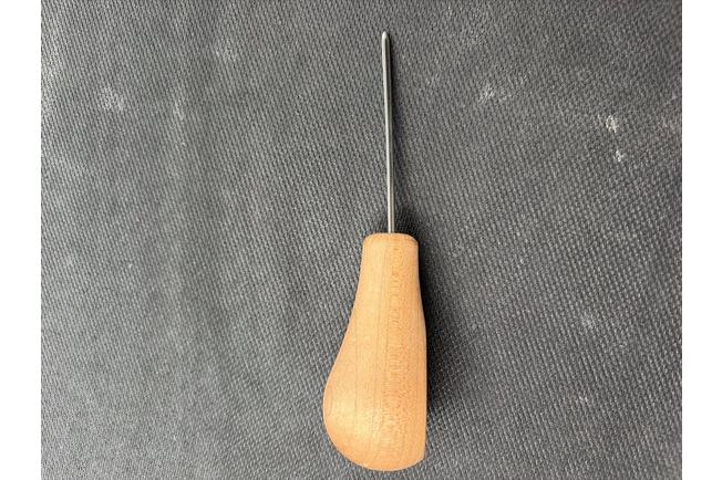 Bild für BeaverCraft Palm Chisel P12-02 Straight V Tool Sweep No. 12, 2 mm, Handbeitel