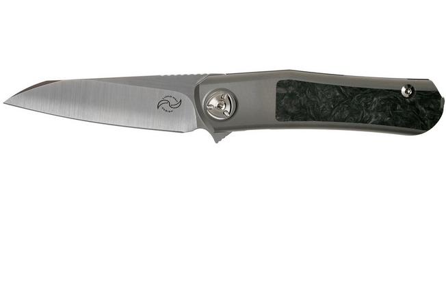 Bild für Liong Mah Hawk, Marble Carbon Fiber, Taschenmesser