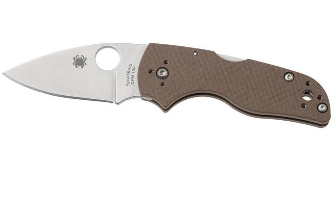 Bild für Spyderco Lil' Native CPM 15V Backlock C230MBGPBN15V Brown G10, Sprint Run Taschenmesser