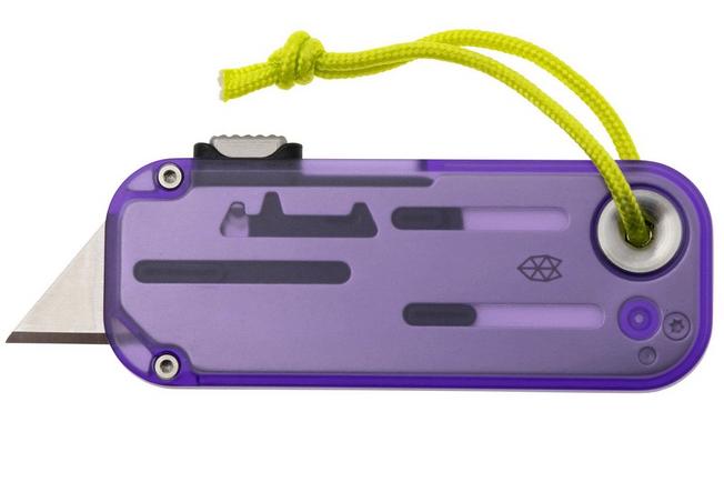 Bild für The James Brand The Palmer Clear, Atomic Purple, Electric Green Lanyard KN126211-00 Universalmesser