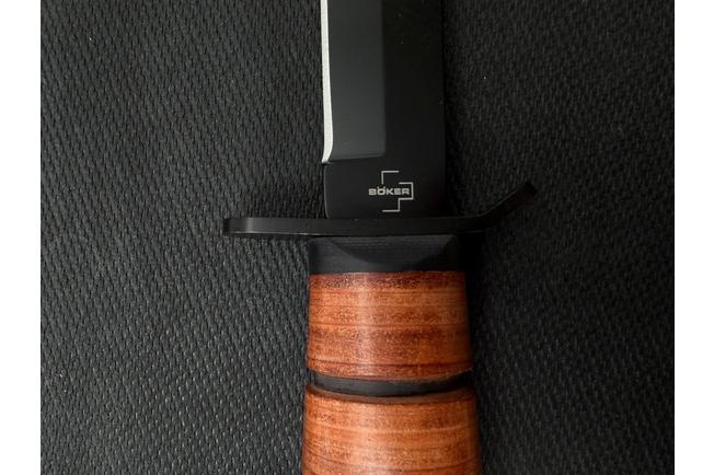 Bild für Böker Plus M3 Trench Knife 2.1 02BO119 Black 1095, Leather, feststehendes Messer