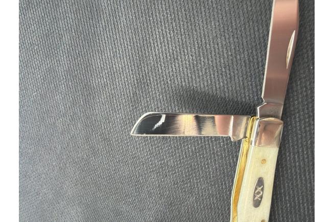 Bild für Case Medium Stockman 13311 Smooth Natural Bone 63032 Stainless Steel, Taschenmesser