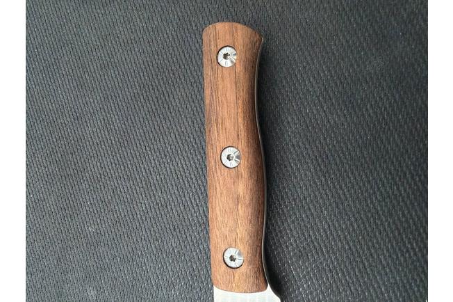 Image for Maserin 915/NC Path, Satin M390, Walnut Wood, fixed knife, Igor Bortolussi design
