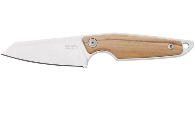 Imagen para MKM Makro 2 Sheepfoot MK-MA02-O Olive Wood, cuchillo fijo, diseño Jesper Voxnaes