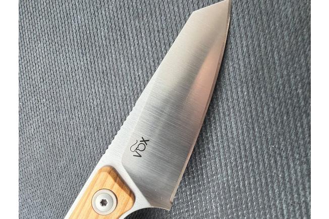 Imagen para MKM Makro 2 Sheepfoot MK-MA02-O Olive Wood, cuchillo fijo, diseño Jesper Voxnaes