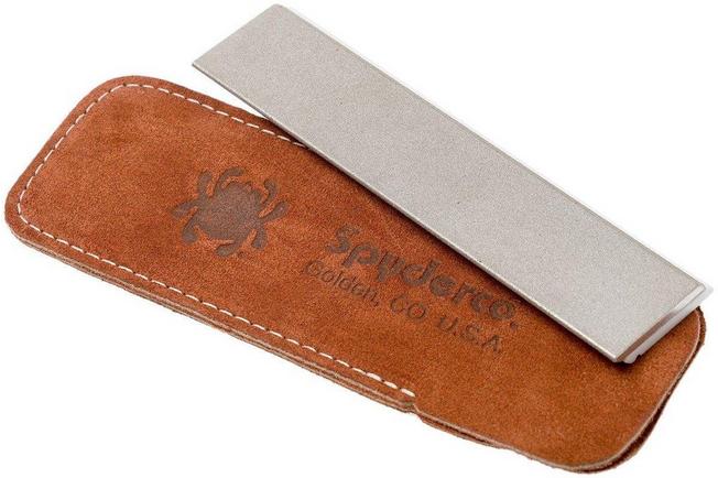 Imagen para Spyderco double Stuff 2 piedras de afilar de bolsillo áspero y fino, 303FCBN2