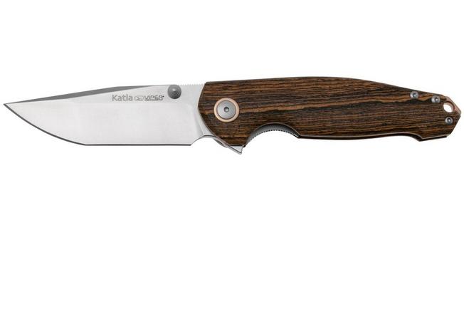 Bild für Viper Katla V5985BC Satin Böhler M390, Bocote Wood, Taschenmesser, Jesper Voxnaes Design