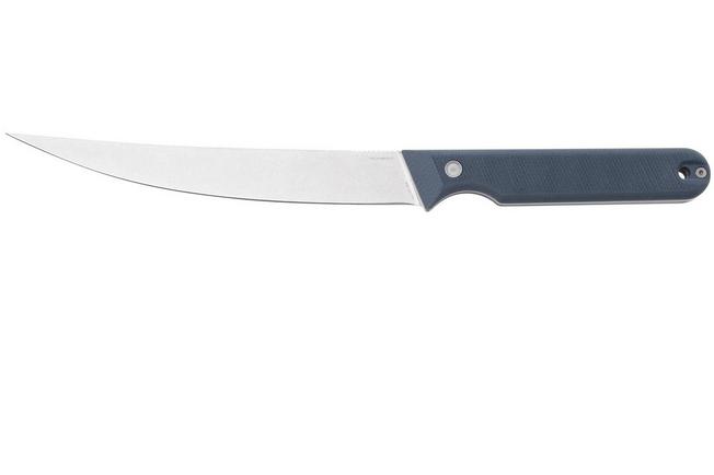Image for The James Brand The Humboldt KN130254-00 Böhler N690 Stonewash, Tidal Blue G10, filleting knife, Conner Coffin design
