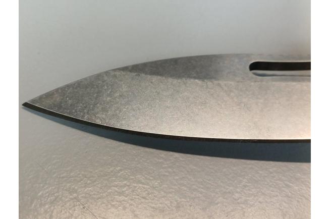 Bild für Demko AD20.5 Slicer Shark AD205-3V-SMTH-TI-SS, Stonewashed CPM-3V, Gray Smooth Titanium Taschenmesser