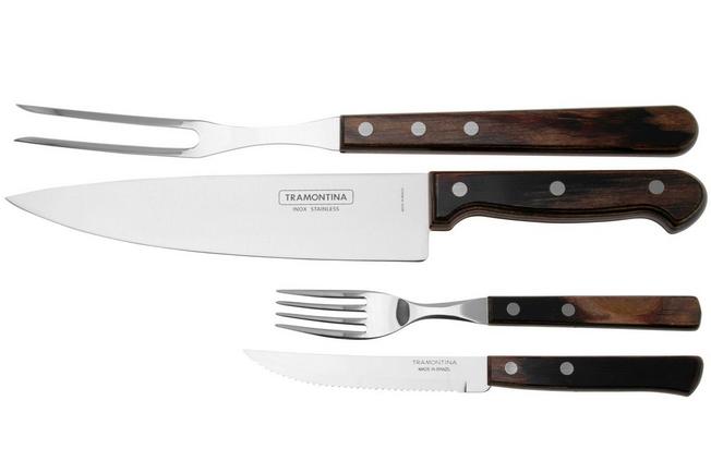 Imagen para Tramontina Churrasco 14-pzas set de barbacoa, 21199-989