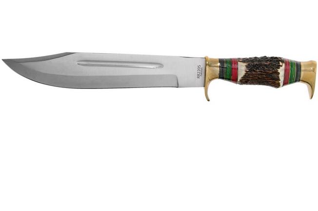 Obraz dla Nóż z głownią stałą Rough Ryder Stag Bowie RR2205