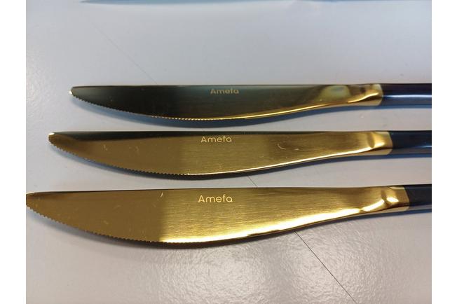 Bild für Amefa Soprano 1114 Gold Black, Besteckset, 16-teilig