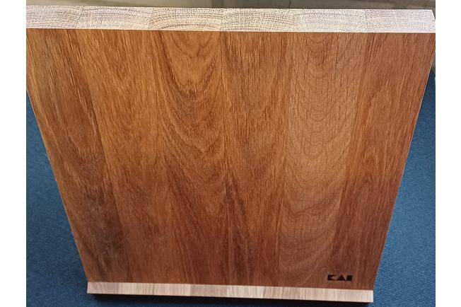 Image for KAI magnetic knife block, oak wood