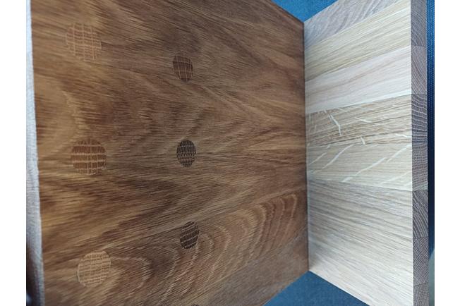 Image for KAI magnetic knife block, oak wood