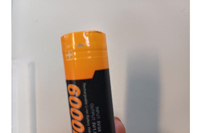 Afbeelding voor Fenix ARB-L21-6000B 21700 Li-ion accu met usb-c-poort, 6000 mAh