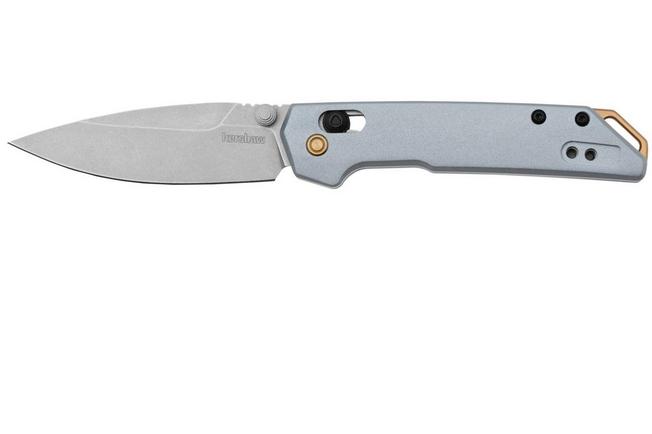 Afbeelding voor Kershaw Mini Iridium 2051 DuraLock, Stonewashed D2, Ice Blue Aluminum zakmes