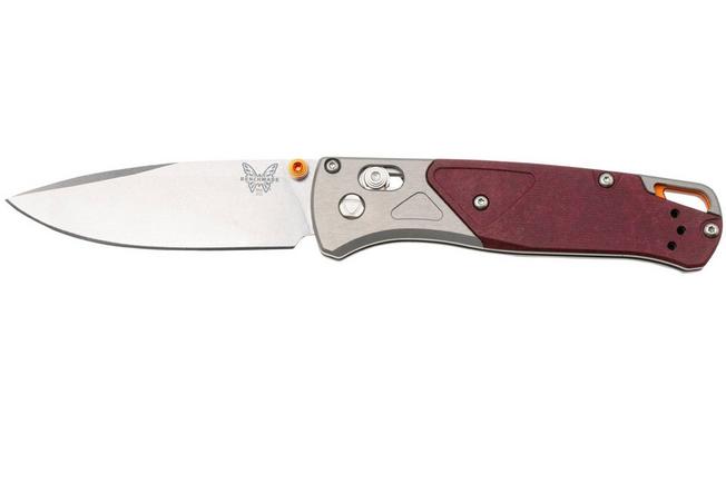 Bild für Benchmade Bugout 535-09 Stonewashed CPM S90V, Gray Aluminum Redstone Richlite, Taschenmesser