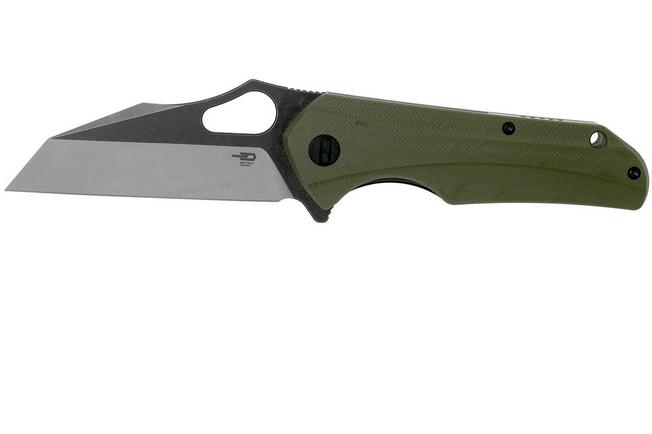 Bild für Bestech Operator BG36C, G10 grün, Two Tone Black Taschenmesser