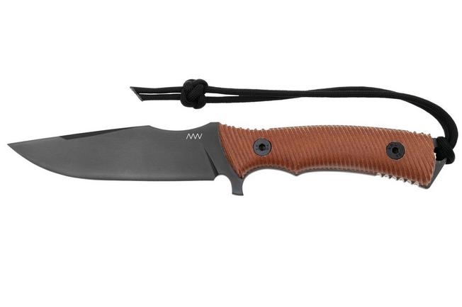 Bild für ANV Knives M311, M311-065 Brown Micarta, DLC Elmax, Fahrtenmesser