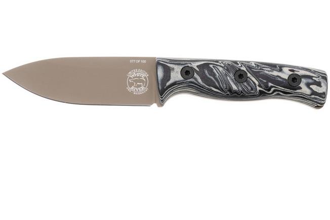 Bild für White River Knives Ursus Cub Limited 2025 WRUR35-LIM25-FDE, CPM MagnaCut, Tan G10 Bushcraft Messer, Kydexscheide mit Feuerstahl